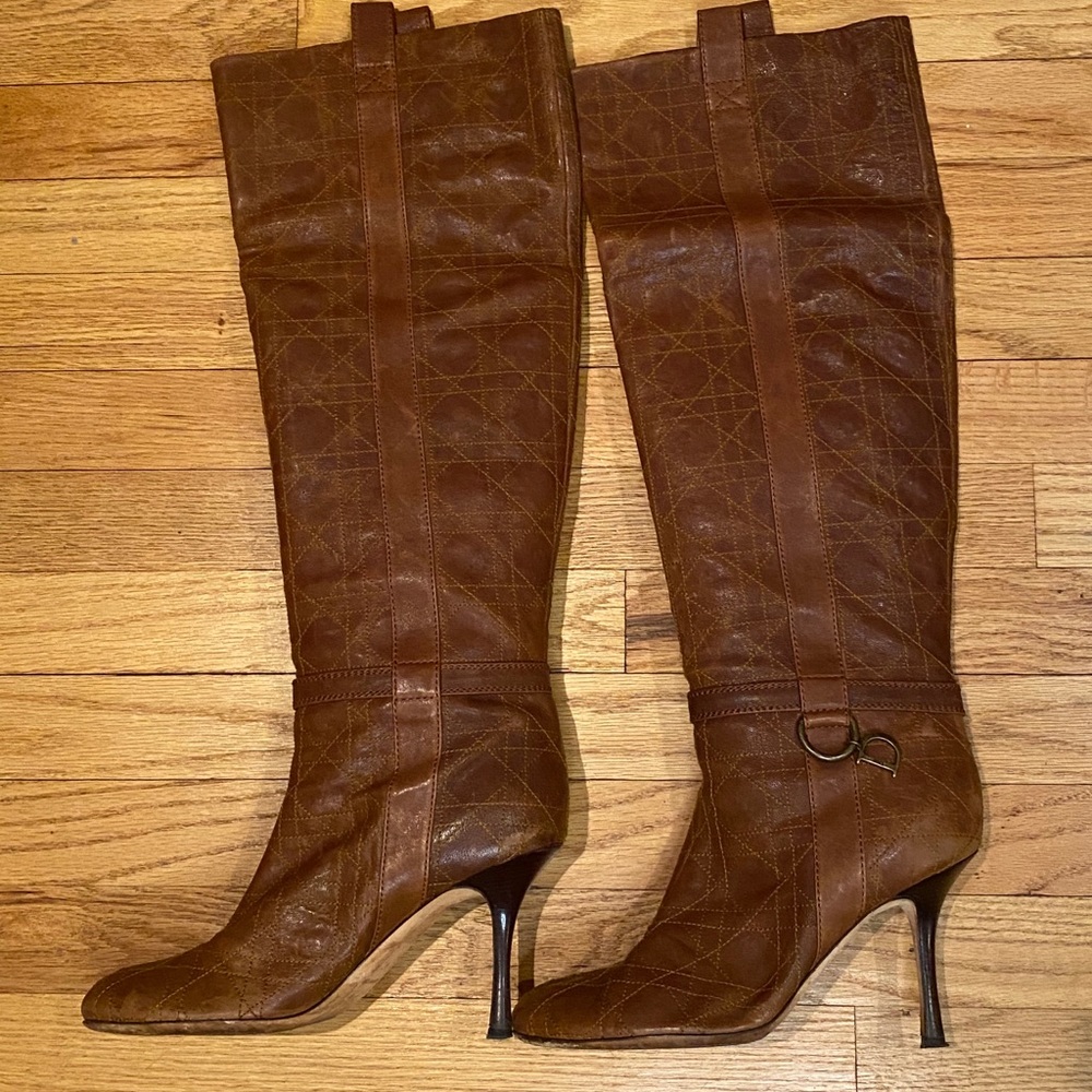 Christian Dior boots (matching bag available)